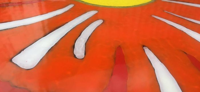 Muestra de Vitrofusión en el Bellas Artes