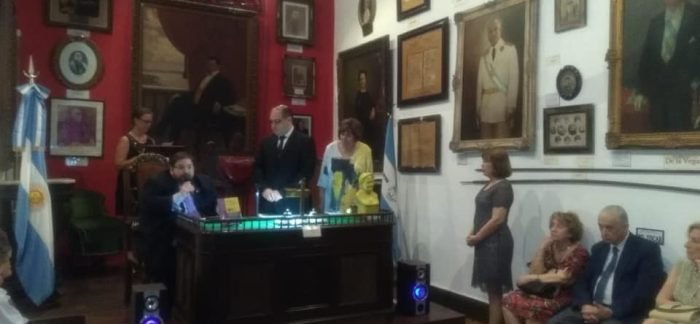 La Lic. Arbelo de Mazzaro recibió el «Premio al Historiador 2019”