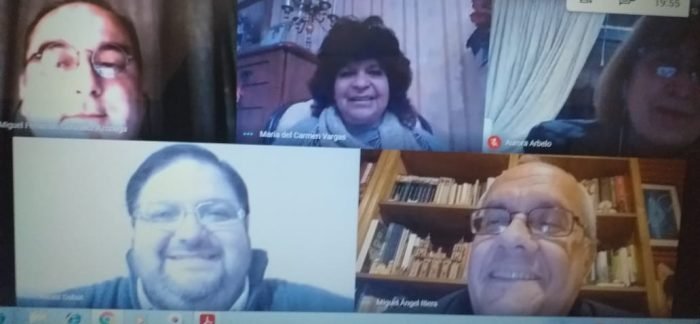 Reunión virtual del Instituto de Investigaciones Históricas