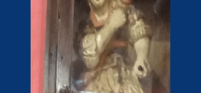 Donan vitrina para la antigua imágen de San Miguel Arcángel del Histórico