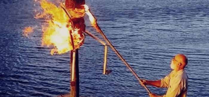 1° Edición de la performance «Fuego y Barro»