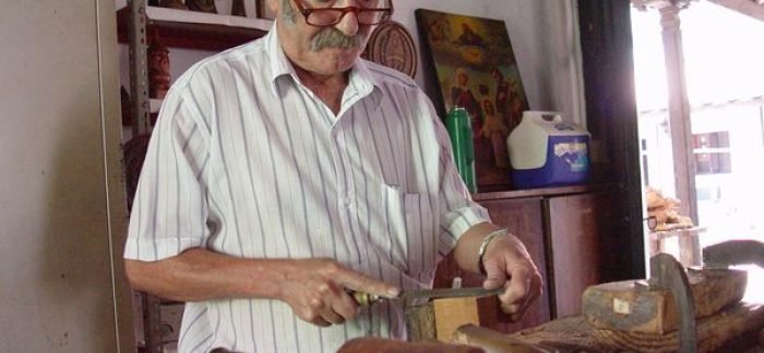 Homenaje al artesano Ramón Gregorio Cabrera