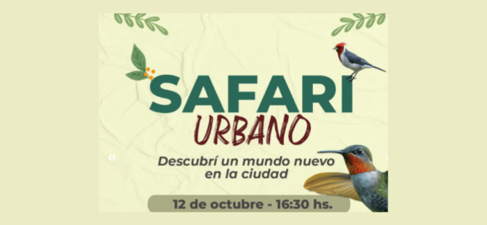 Safari por la Costanera, la propuesta del Museo de Ciencias Amado Bonpland