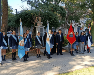 Homenaje al Mariscal Toribio de Luzuriaga y Mejía