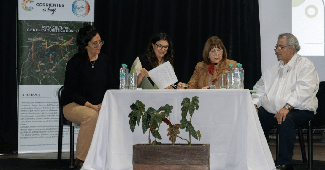 Firman convenio para potenciar la Ruta Turística del Dr. Bonpland