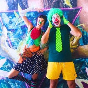 Parmesana y Enri Suburu Clowns