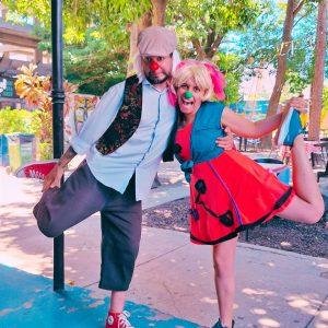 Pareja de clowns Corrientes