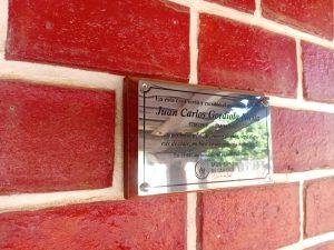 Placa Museo Gordiola Niella