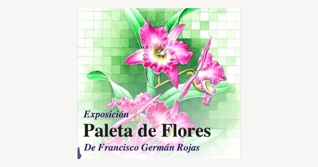 Exposición Paleta de flores