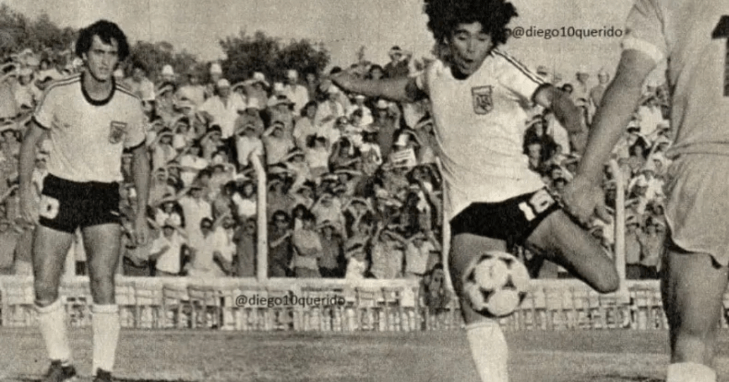 Diego Maradona Seleccion Argentina Corrientes 1978