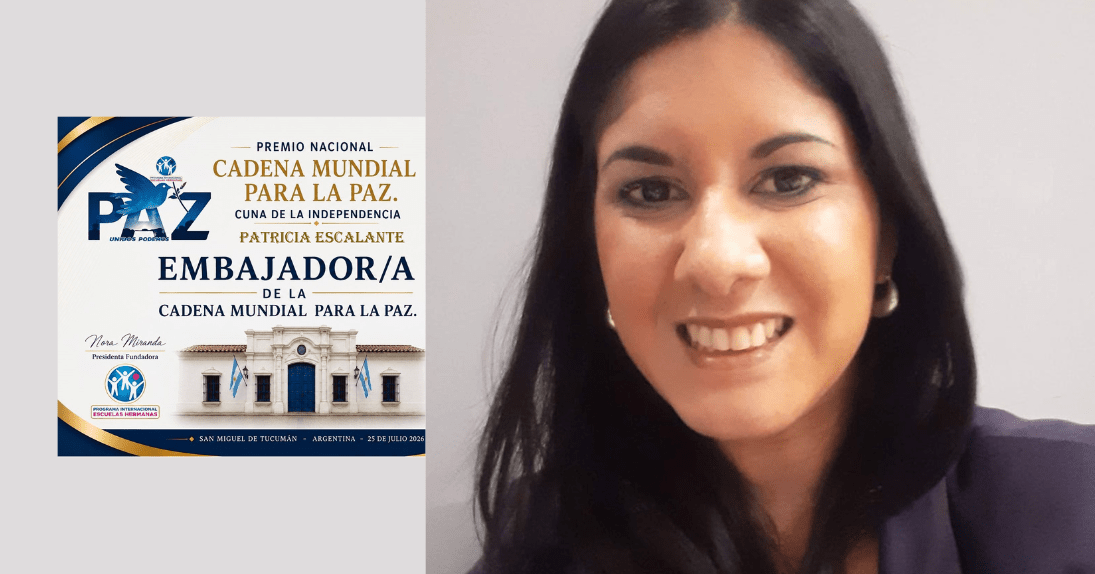 Patricia Escalante Embajadora de Paz