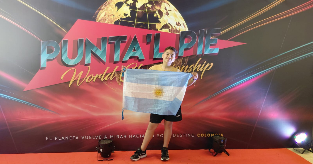 Elias Lanser Campeon Mundial Punta'l pie