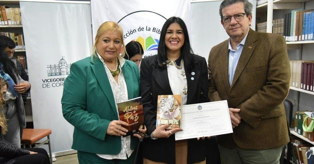 Patricia Escalante y el Vicegobernador de Corrientes Braillard Poccard